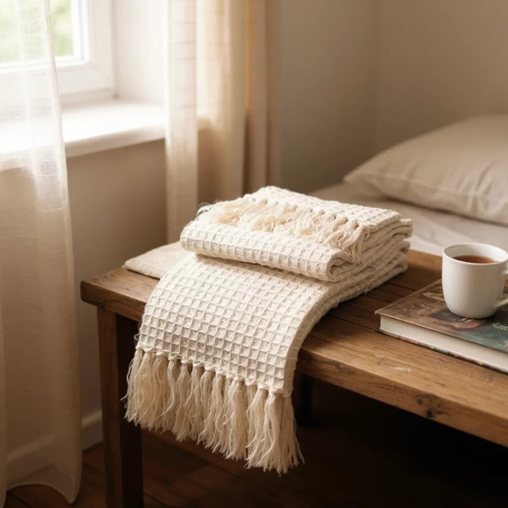 Soft Throw Blanket – Indoor & Outdoor Use (50x60")