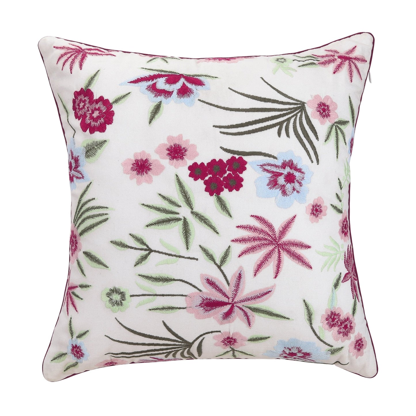 BLOMSTERVIND, cushion set, multi - color, 45x45cm (18x18") - HomeDukaan