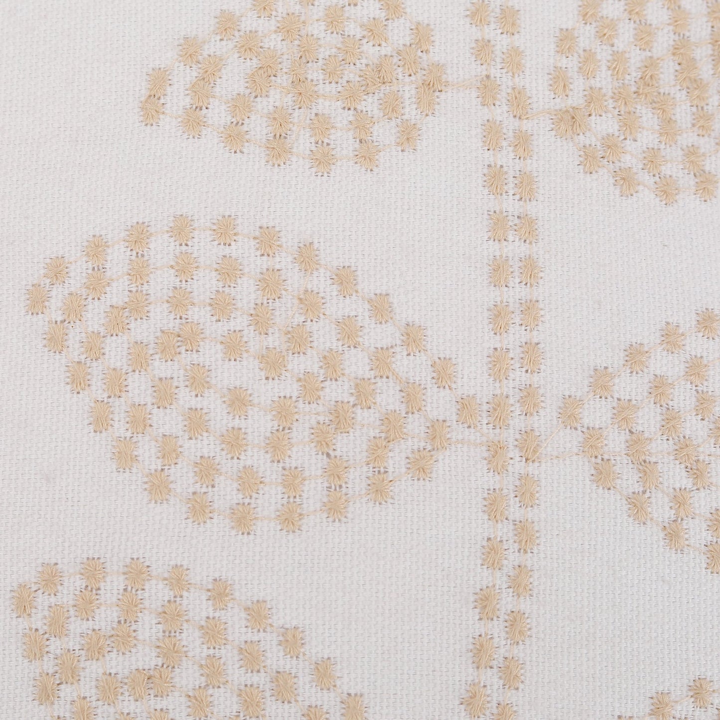 SANDLÖV set, beige/white, 45x45cm (18x18") - HomeDukaan