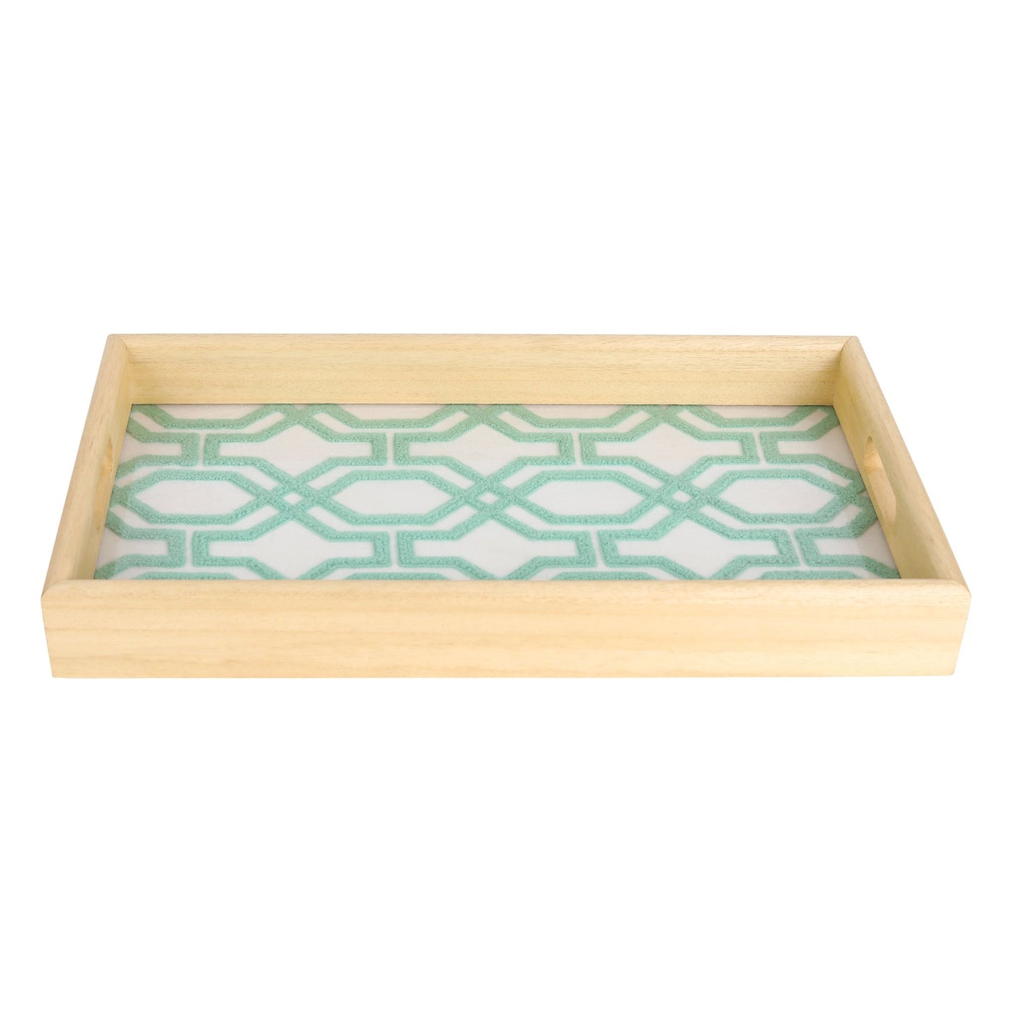 Mint Lattice Geometric (classic - modern) (30X15cm) - HomeDukaan