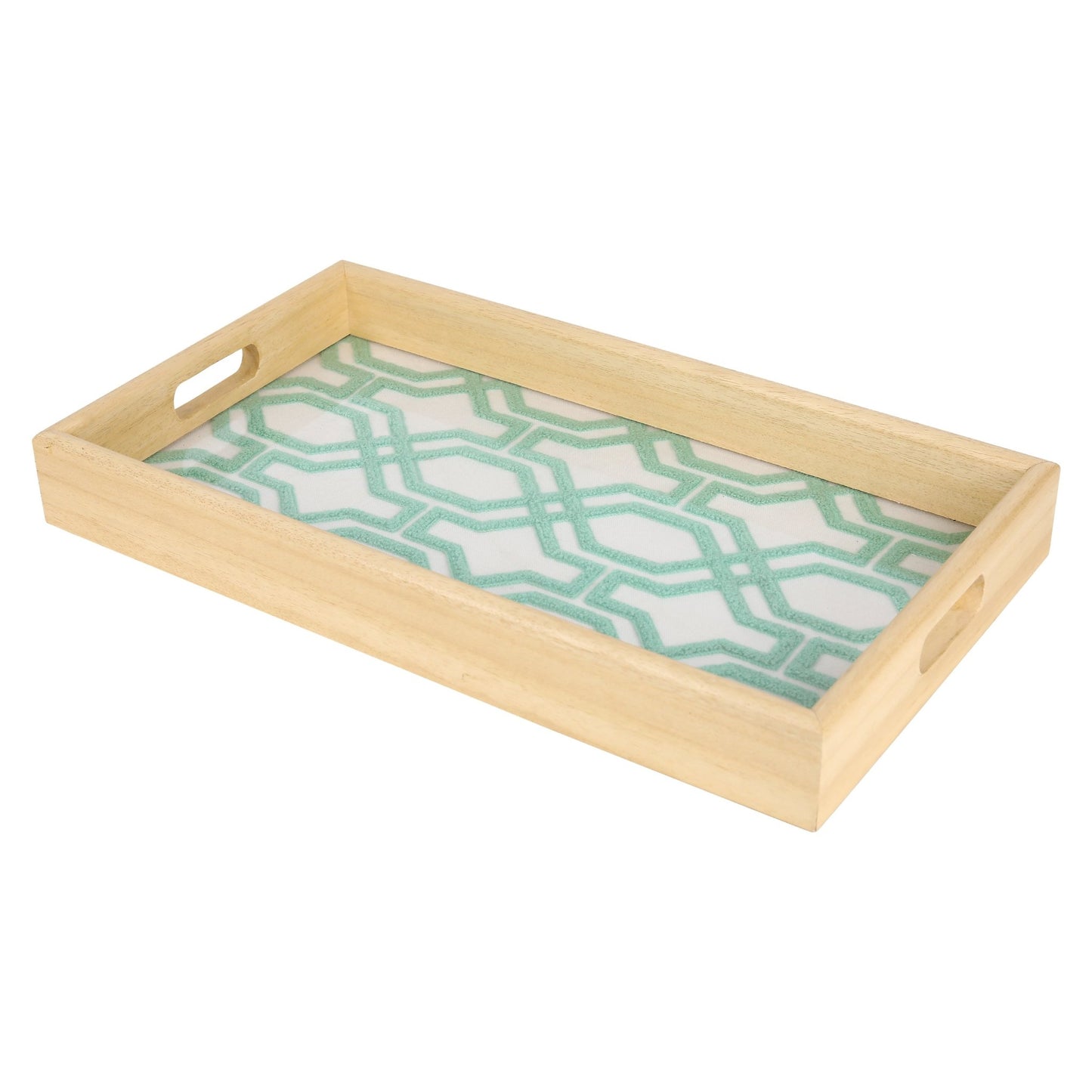 Mint Lattice Geometric (classic - modern) (30X15cm) - HomeDukaan