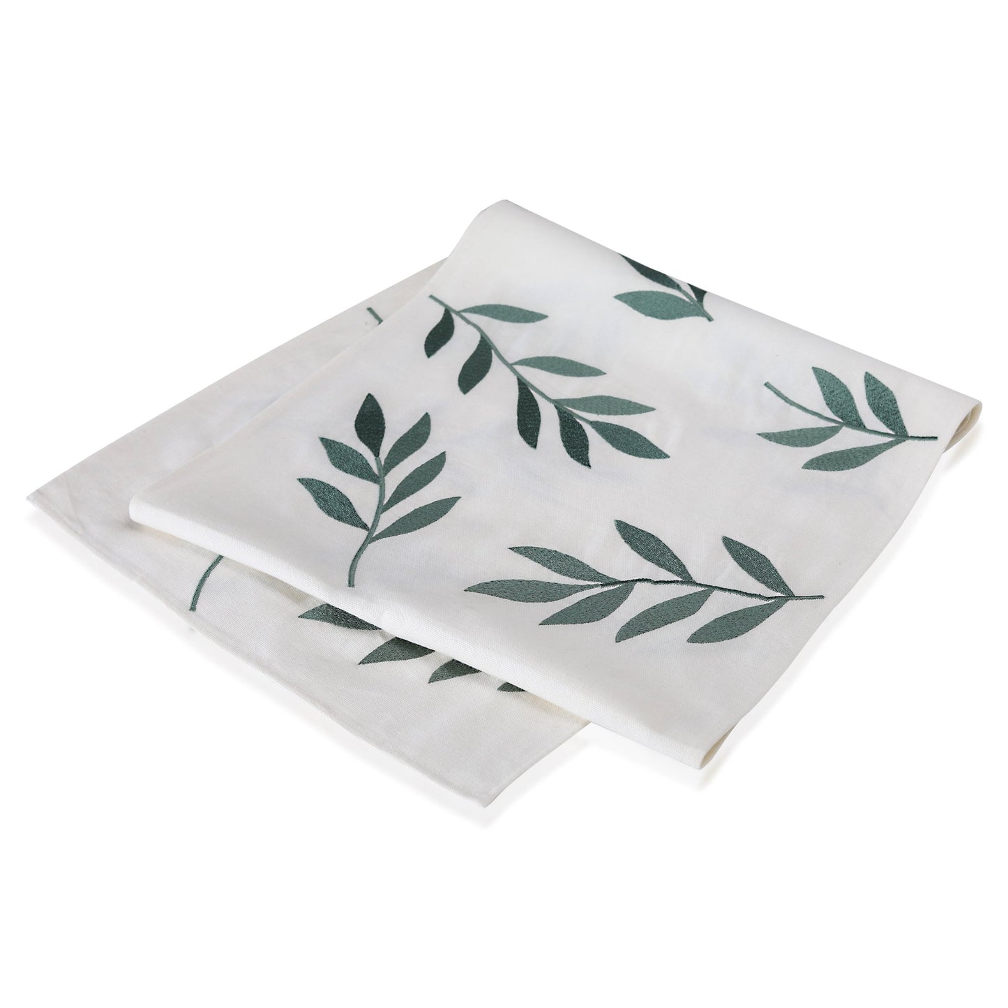 CARACUS table - runner green/white, 35x170cm (14x67") (tbd) - HomeDukaan