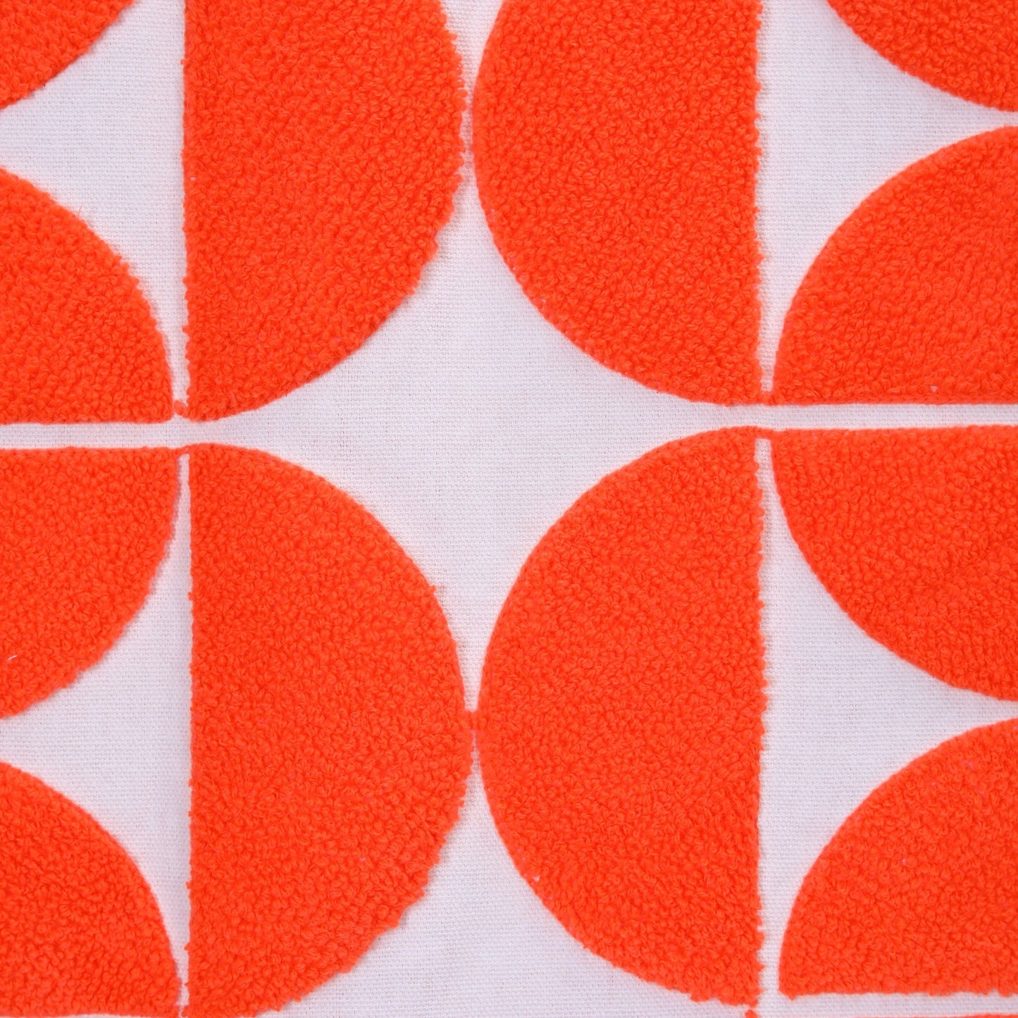 FÄRGKRETS table - runner, orange/white, 35x170cm (14x67") - HomeDukaan