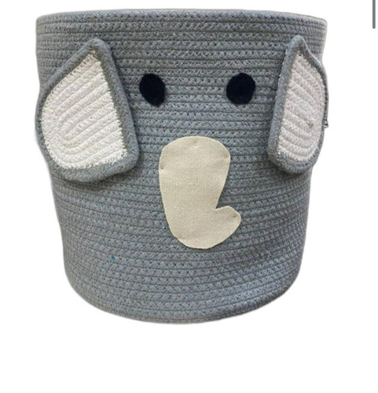 Elephant - themed storage basket - HomeDukaan