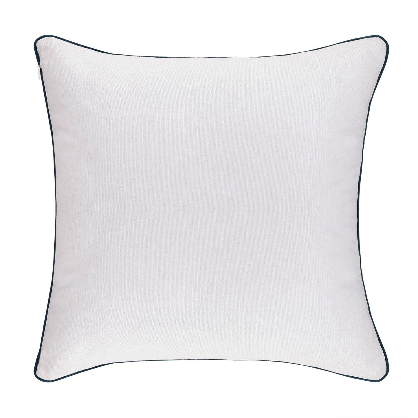 MÖRKBLAD cushion set, blue/white, 45x45cm (18x18") - HomeDukaan