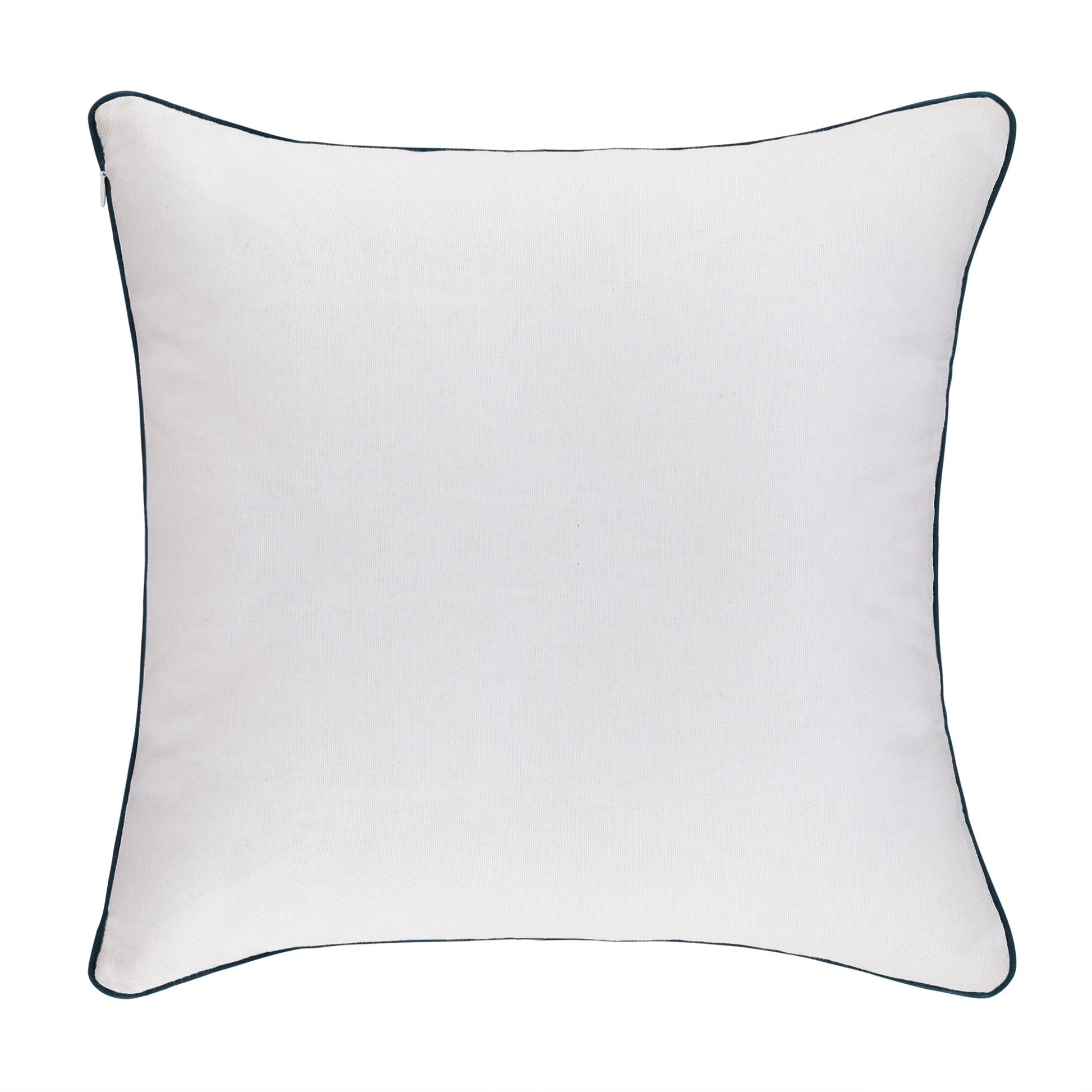 MÖRKBLAD cushion set, blue/white, 45x45cm (18x18") - HomeDukaan