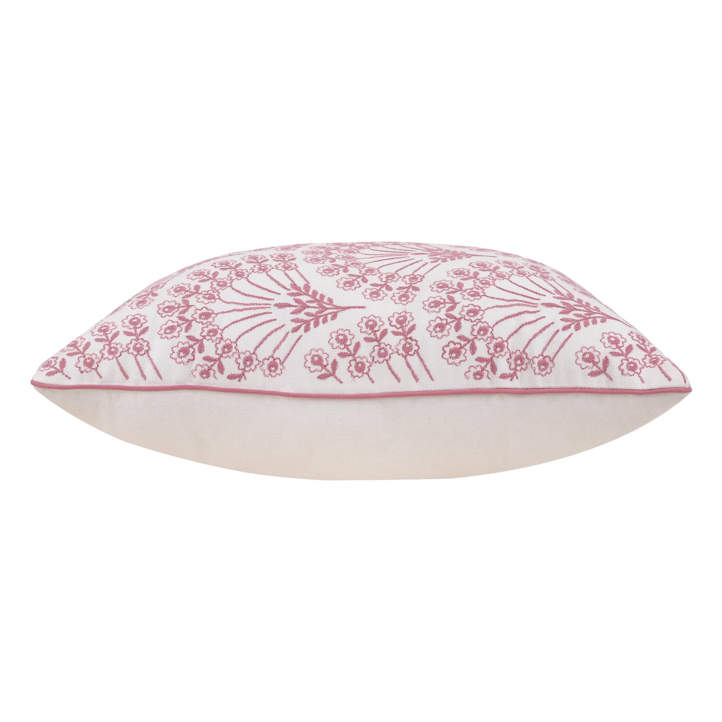 ROSENFAN cushion set, pink/white, 45x45cm (18x18") - HomeDukaan