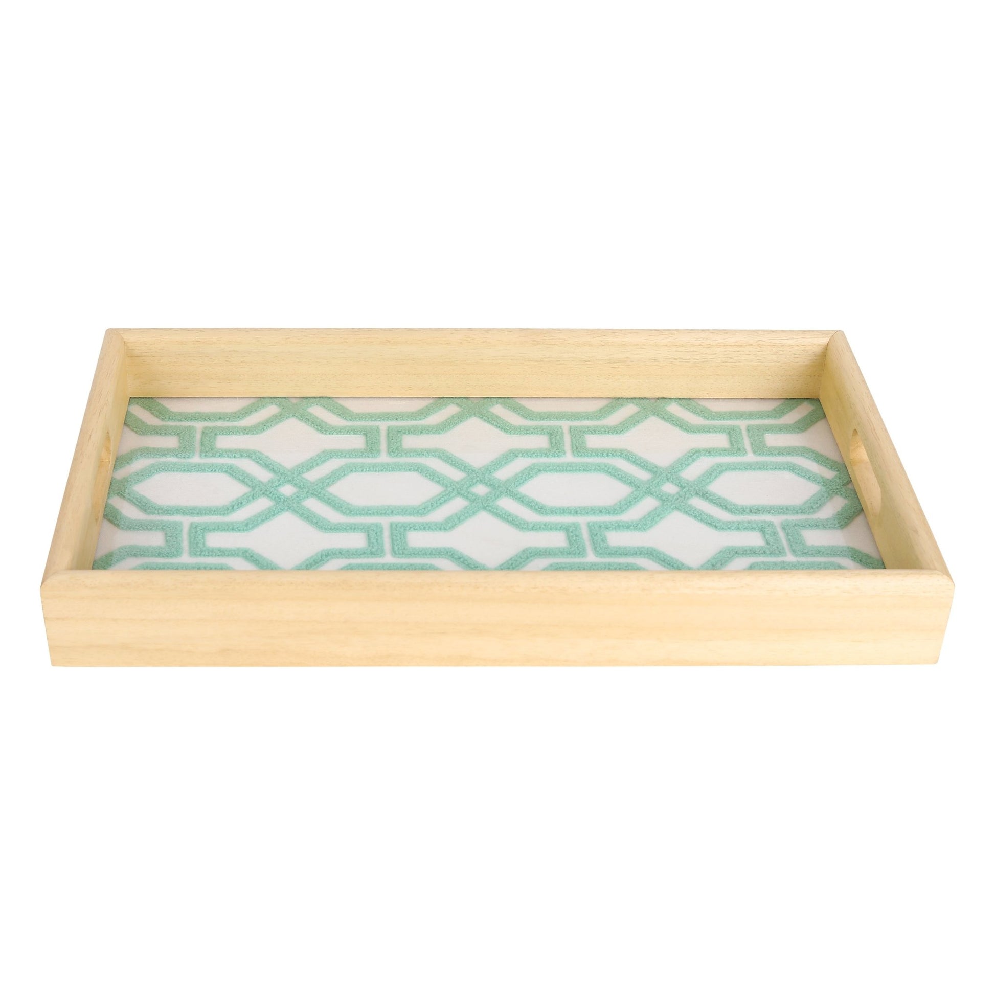 Mint Lattice Geometric (classic - modern) (30X15cm) - HomeDukaan