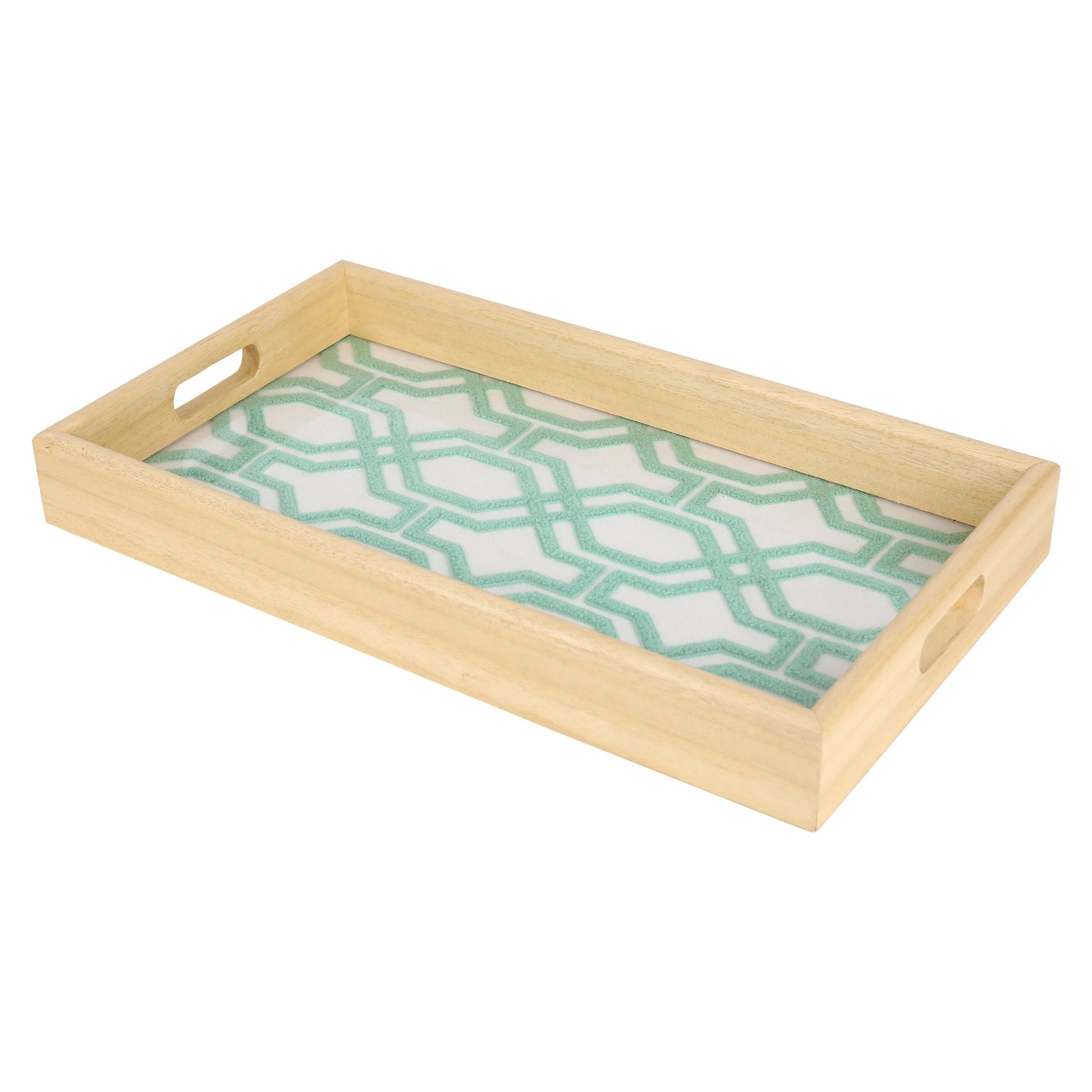 Mint Lattice Geometric (classic - modern) (30X15cm) - HomeDukaan