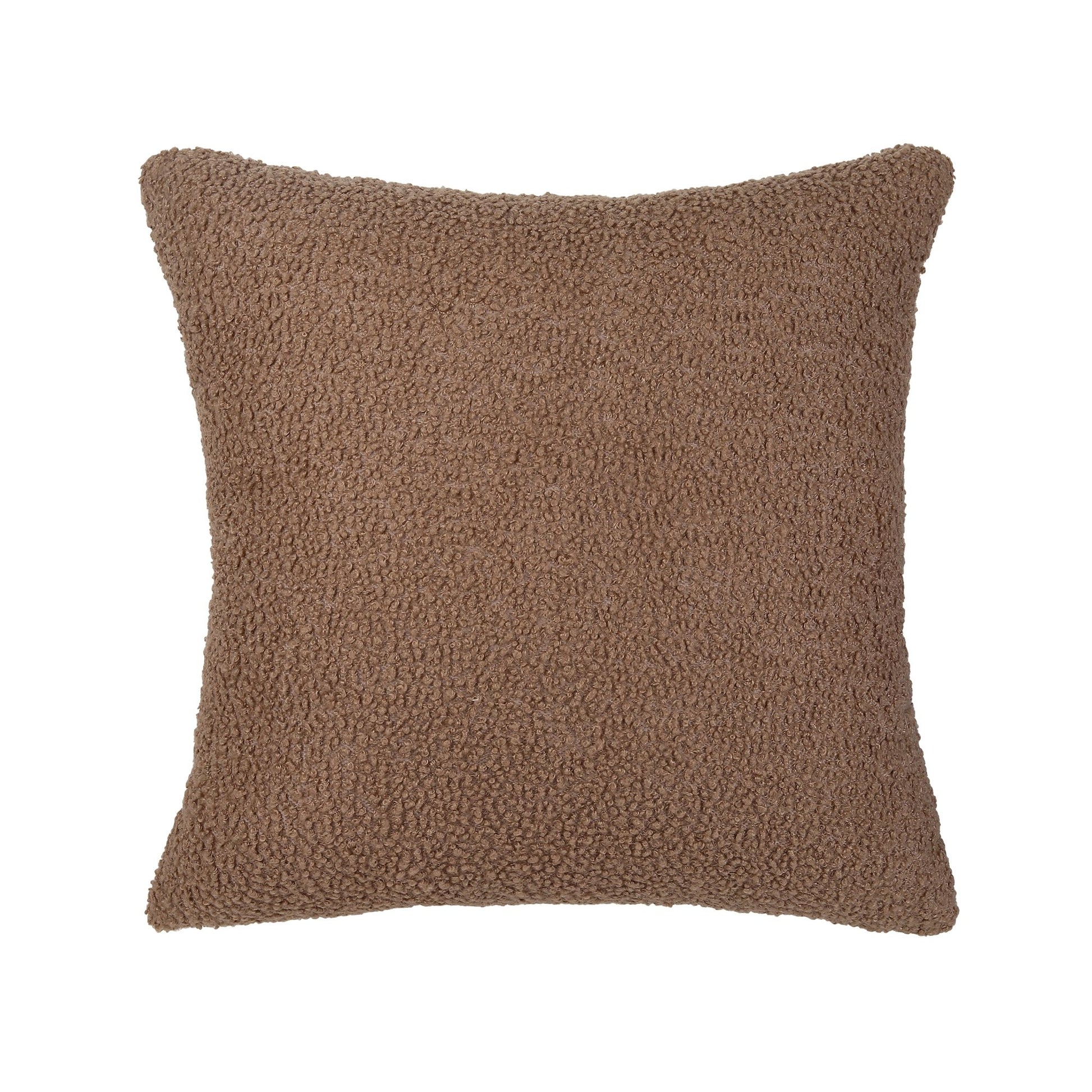 Brown Laced Cushion (45x45cm) - HomeDukaan