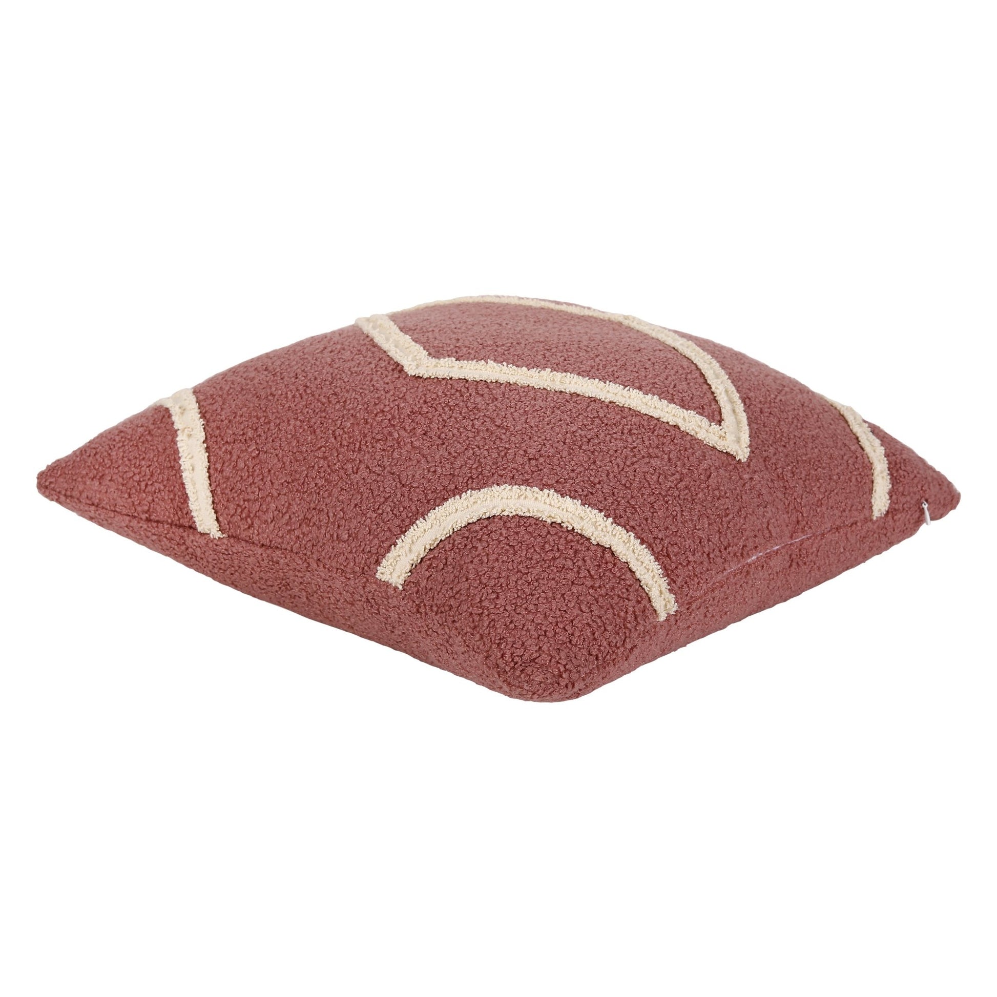 Pink laced cushion (45x45cm) - HomeDukaan