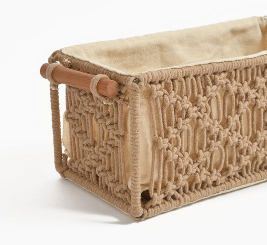 macrame basket