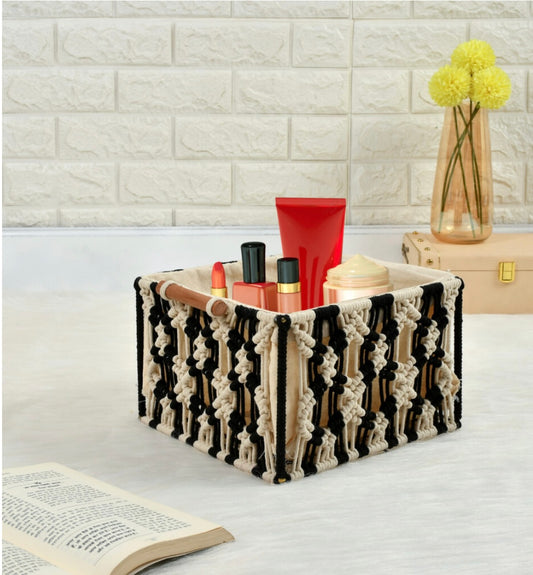 square storage and organizatuon basket