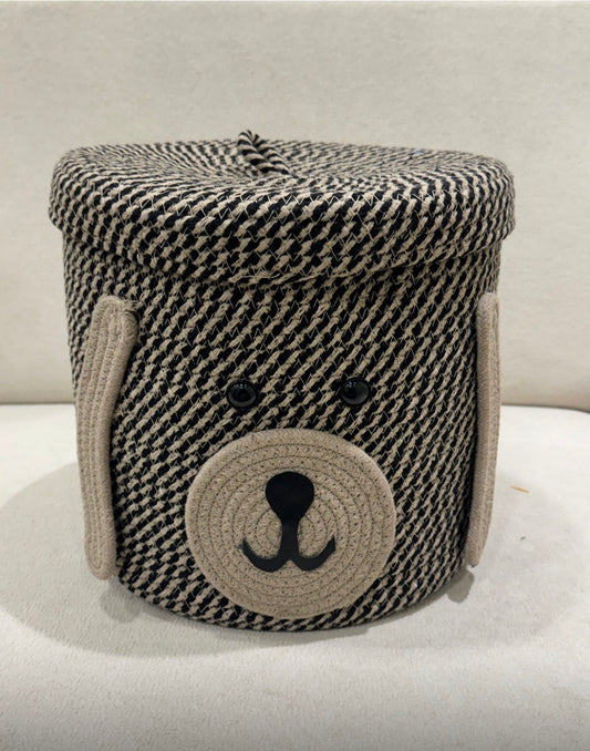 Herringbone snoopy basket
