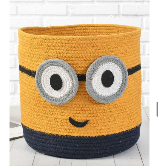 Minion - inspired Storage Basket - HomeDukaan