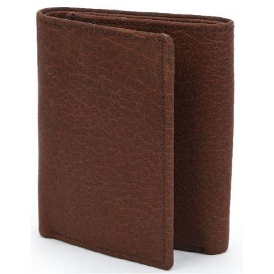 Bi - Fold Brown Wallet - HomeDukaan