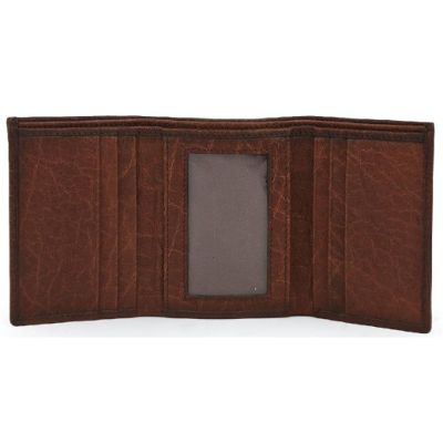 Bi - Fold Brown Wallet - HomeDukaan
